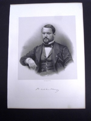 TOUR D'AUVERGNE LAURAGUAIS (PRINCE DE LA) GODEFROY Geboren 1823 - FOTO 1865 - B15