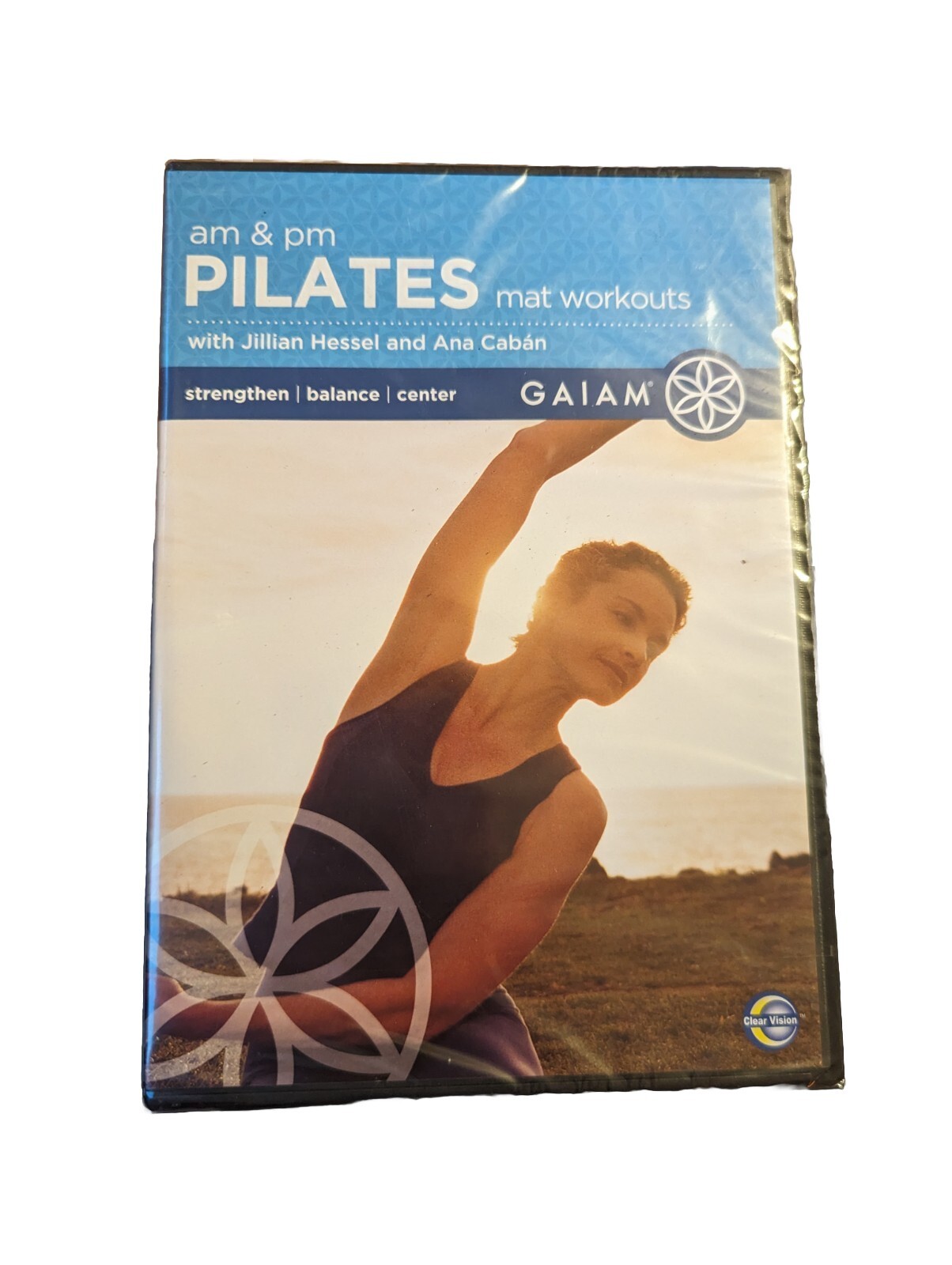 GAIAM AM And PM Pilates Mat Workouts (DVD, 2009) New & Sealed