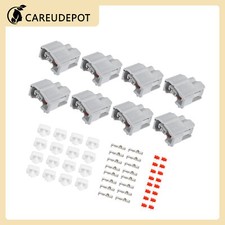 2 Pin No.9098011875 Fuel Injector Adapter Plug Clip Kit for Toyota Item of 8 Set