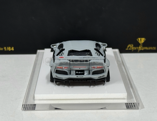 Modellino sportivo Onemodel scala 1:64 grigio LP700 Aventador LB auto in resina pressofusa - Foto 6 di 8