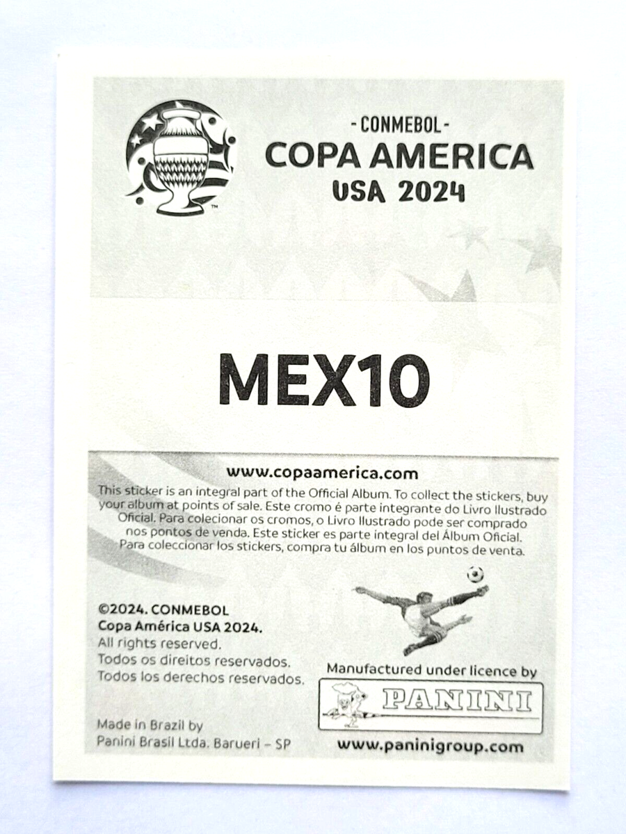 2024 Panini Copa America Stickers - Pick 20 To Complete Your Collection