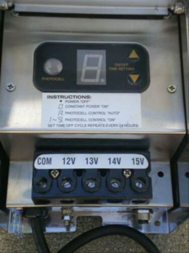 300W MULTI-TAP 12-15V LOW VOLTAGE LIGHTING TRANSFORMER LANDSCAPE LIGHTS - Picture 4 of 5
