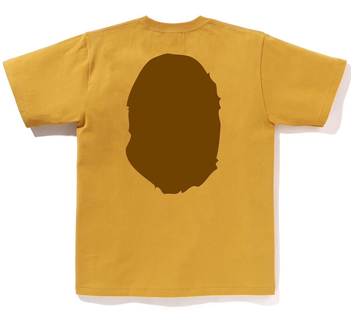 【A BATHING APE】2色展開 HIGH TONE BLEACH BIG APE HEAD TEE HIGH TONE BLEACH BIG APE HEAD TEE | bape.com