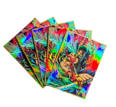 Holo Sleeves For OP TCG One Piece Zoro Holo Card Sleeves - 60 Sleeves For TCG Cards (Waifuworldshop) 60 TCG Card Sleeves Holo Sleeves For OP TCG One Piece Zoro Holo Card Sleeves - 60 Sleeves For TCG Cards (Waifuworldshop) 60 TCG Card Sleeves
