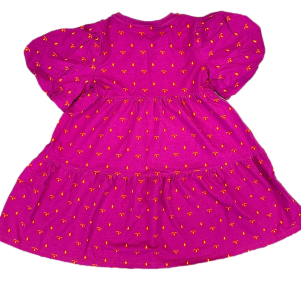 Disney Encanto Girls Dress Medium Pink Fire Princess NEW | eBay
