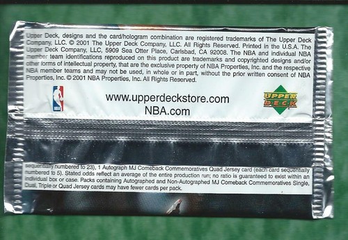 Basketball Sealed Packs Topps Upper Deck Michael Jordan Athlete of the Century - Picture 14 of 20