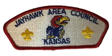 Jayhawk Area Council Topeka, KS 1929-present S3 CSP Red Bdr (BHP1157)