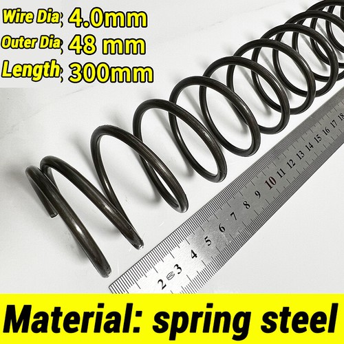 Compression Spring 4-5mm Wire dia 40-80mm Diameter & 300mm Length Pressure Small - Picture 6 of 37