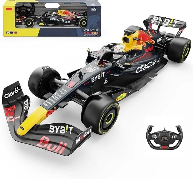 Auténtico coche de control remoto con licencia 1:12 F1 RedBull Rb18 - Colección F1 Foto 2 de 4