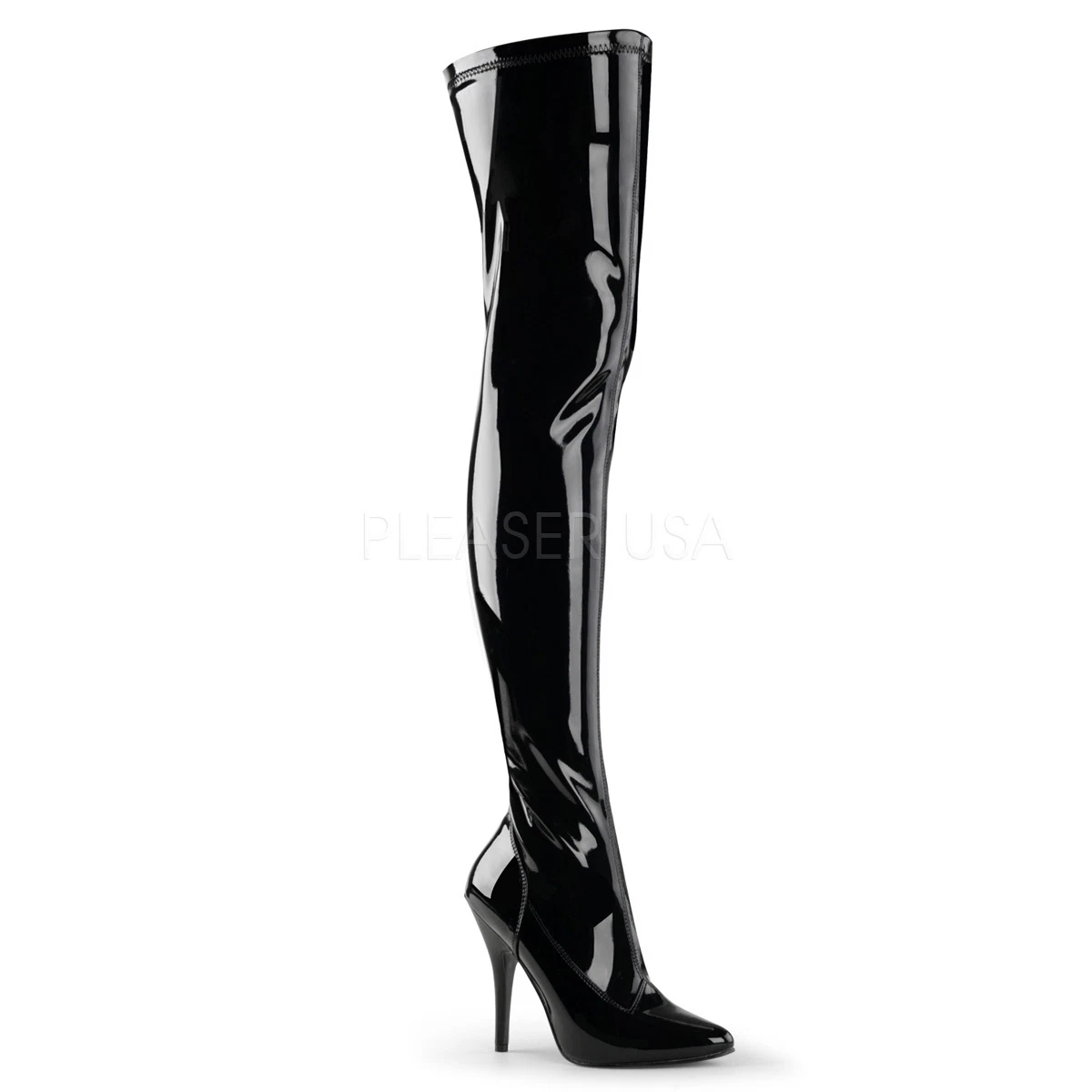 Latex Thigh High Over the Fetish Pretty Costume Boots | eBay