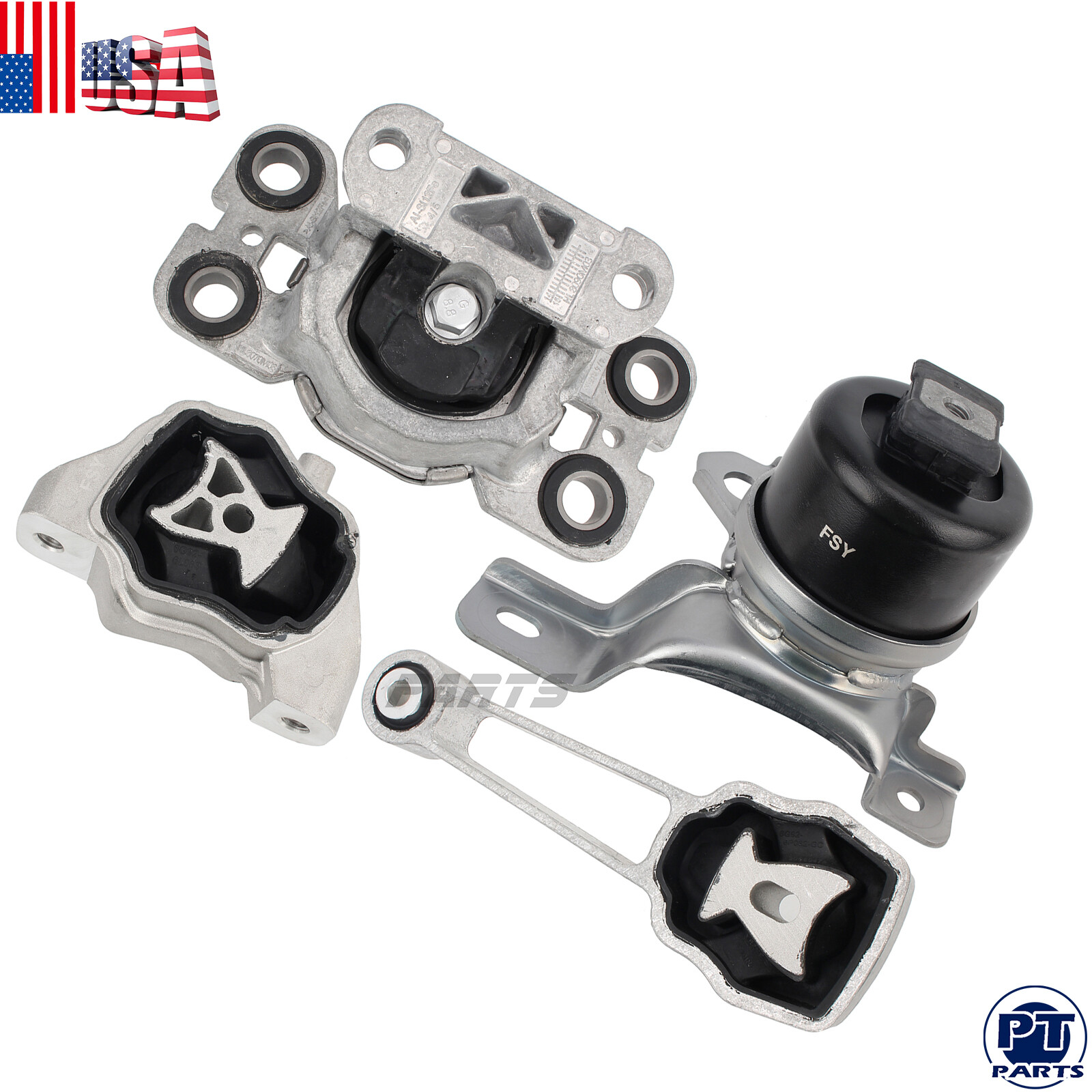 Engine Mount & AUTO Transmission Mount For 2012-16 Land Rover  