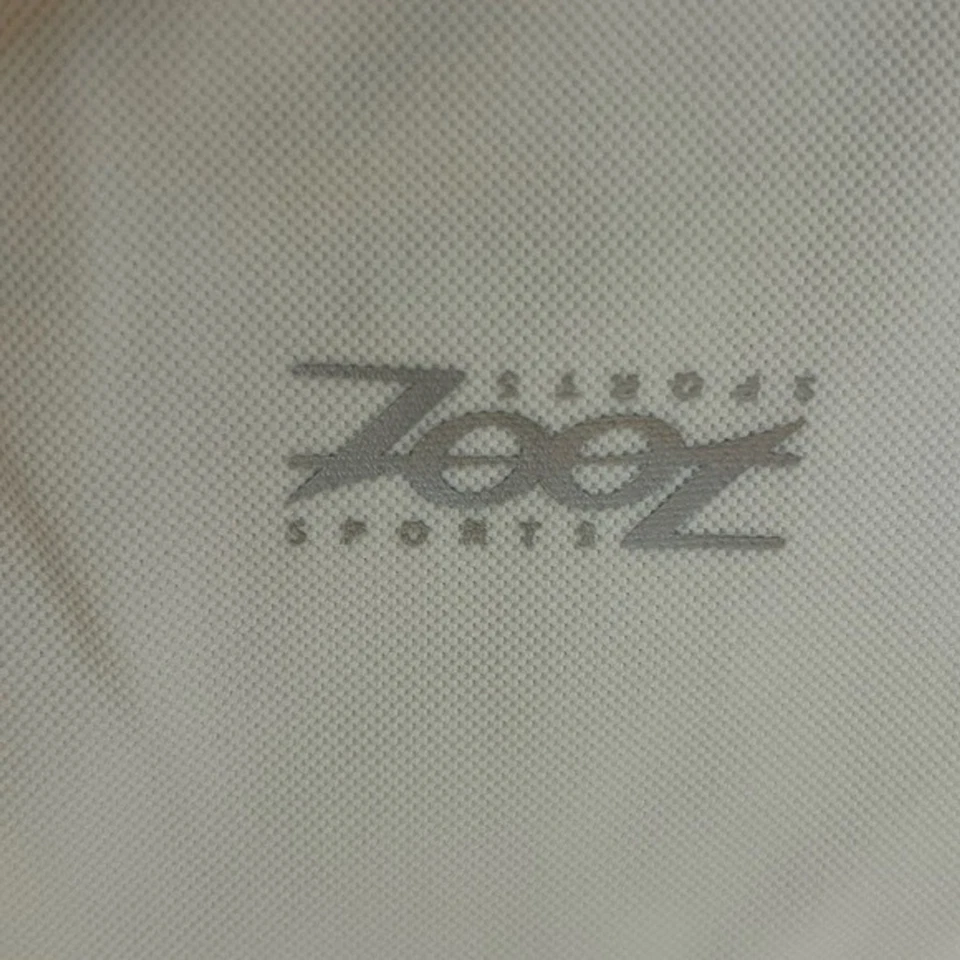 Camiseta sin mangas Zoot Performance triatlón talla pequeña blanca con detalle de hombro línea gris Foto 3 de 4