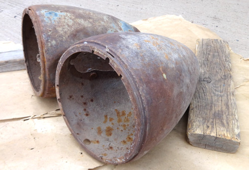 1938 Chevy HEADLIGHT BUCKETS Original GM pair car -