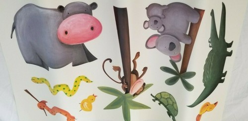 29 RoomMates Peel and Stick Jungle Wall Decals NIP - Picture 8 of 8