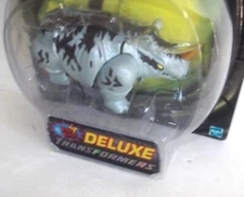 1997 Transformers BEAST WARS RHINOX vintage Fox Kids NEW SEALED USA CARD MOC C90