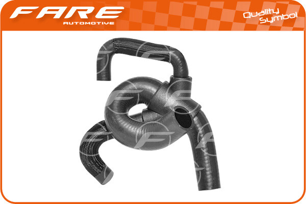 Durite de radiateur FARE SA 7868 haute résistance pour Renault Clio 1
