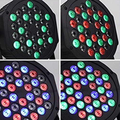 110W PAR Can Light 36LED RGB Stage Lighting DMX DJ Party Wash Up Lights - Picture 9 of 28