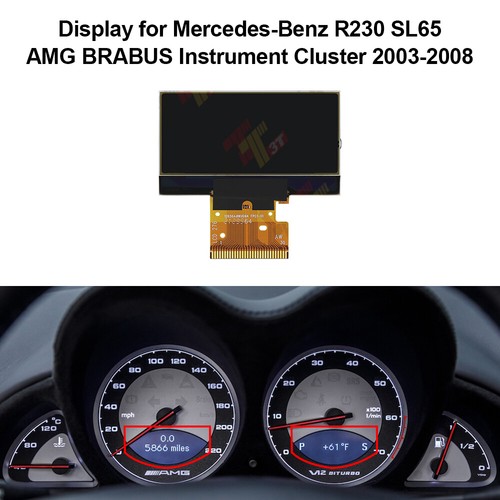 For Mercedes-Benz R230 SL350 SL500 SL600 SL55 AMG Instrument Cluster Display - Picture 2 of 9