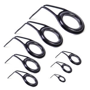 8x Replace Fishing Rod Eye Repair Ring Guide Single Leg Fit For Spinning Carp Ebay