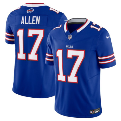 NWT Men's Bills #17 Josh Allen Royal Vapor F.U.S.E. Limited Stitched Jersey