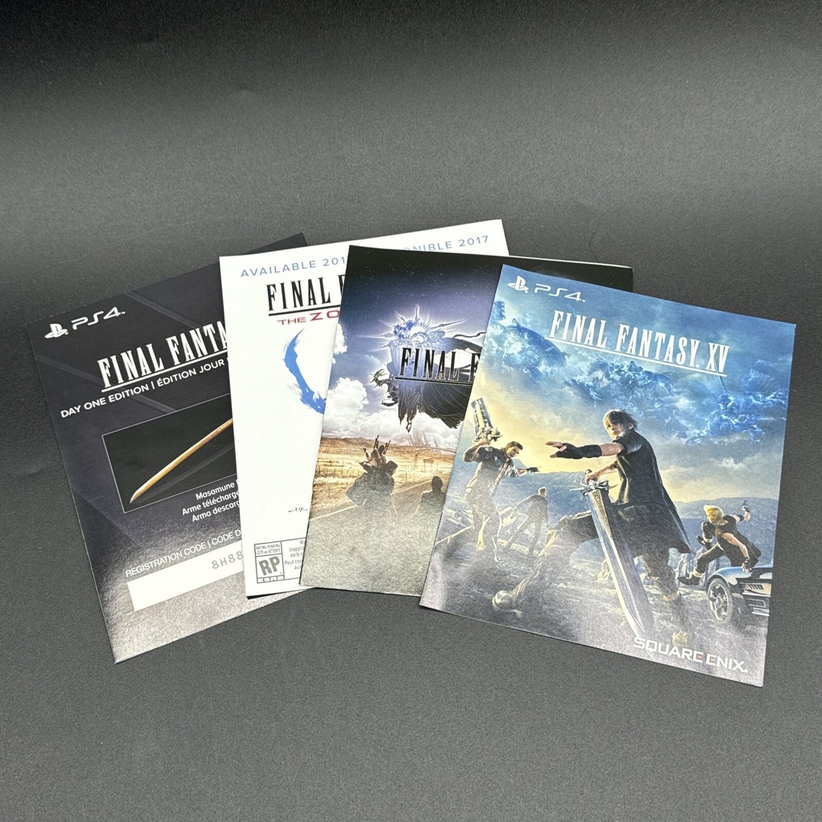 Final Fantasy XV Day One Edition (PlayStation 4 PS4) Complete/Mint