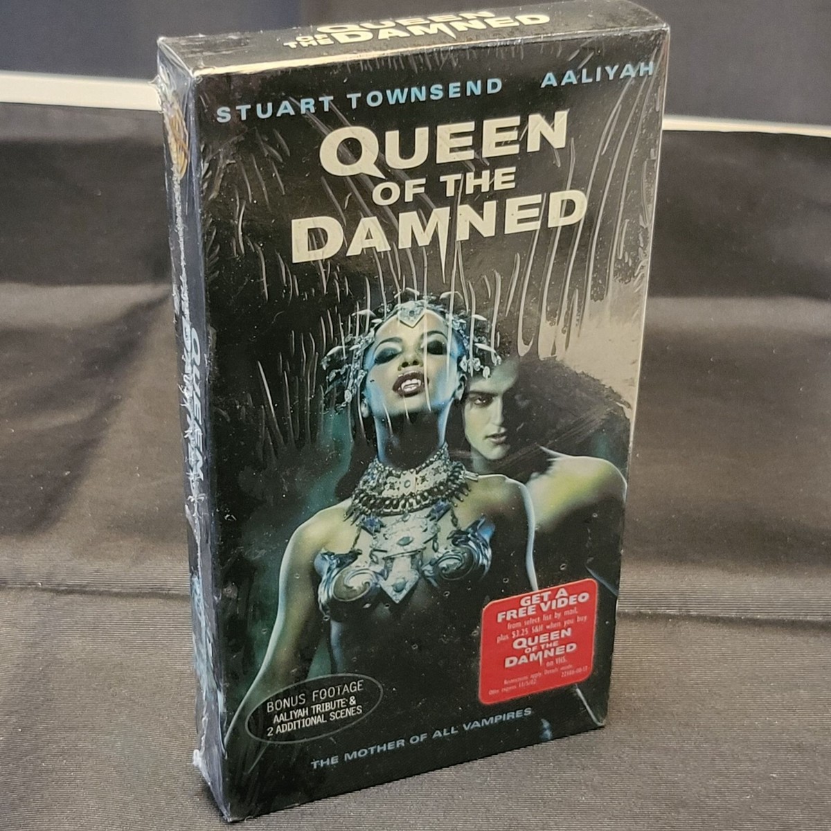 Queen Of The Damned VHS Movie Aaliyah Sealed Tape Vampire W