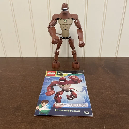 LEGO Ben 10 Alien Force: Humungousaur 8517 (2010) Complete Set With Manual Rare