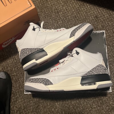 Size 12 Jordan 3 White Cement