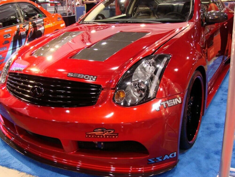 03-07 For Infiniti G35 TS Seibon Carbon Fiber Body Kit- Hood 03-07 For Infiniti G35 TS Seibon Carbon Fiber Body Kit- Hood