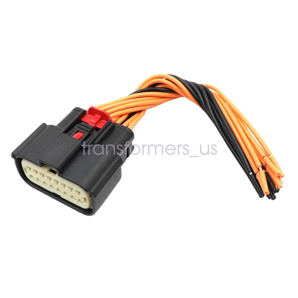 For 2016-2020 Ford F-150 16-Way Rear Taillight Tail Lamp Connector Harness - Image 2 of 4