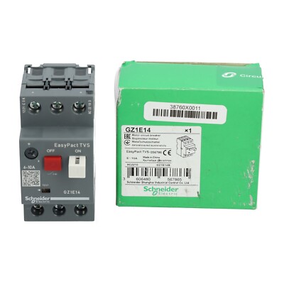 Schneider Electric GZ1E14 TeSys Motor Circuit Breaker New NFP