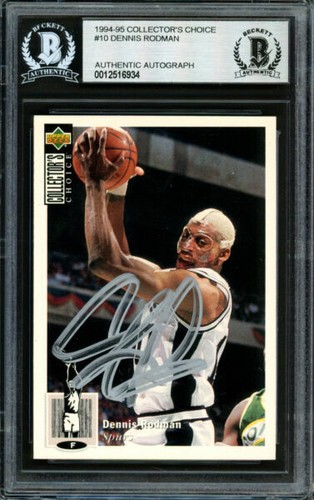 （10月末まで特価） Dennis Rodman 2018 Leaf auto 10月末まで特価） Dennis Rodman 2018 Leaf auto 10月末まで特価