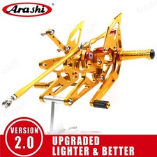 Arashi Rearsets Footrest Foot Pegs Rear Sets For Yamaha YZF R1 2004-2006 YZF-R1