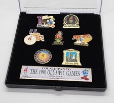 1996 Atlanta Official Olympic Games Collectors Pin Set Official Licensed Product