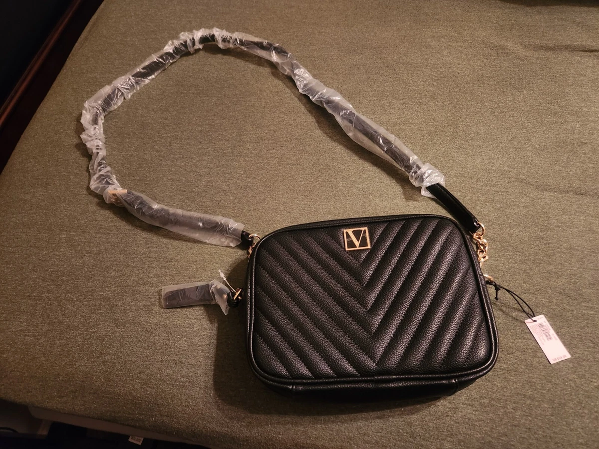 Victoria's Secret crossbody purse, brand new with tags, black