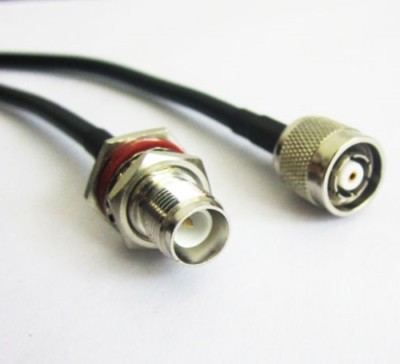 RP-TNC Male to RP-TNC Female RG58 Coax Pick Your Length USA Made High Quality