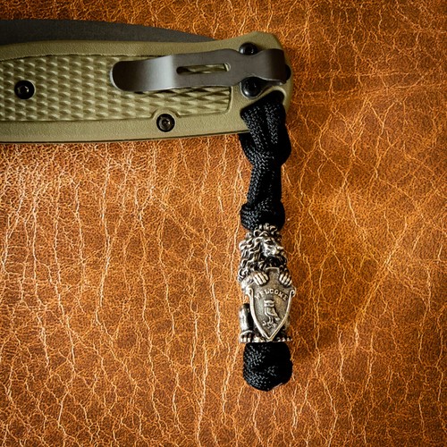 Practicalix Paracord EDC Lanyard Holder Warrior Metal Beads Handmade Sydney - Picture 198 of 254