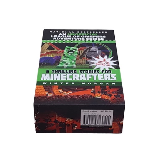 Minecrafters Box Set of 6 Unofficial League of Griefers Adventure Series Books - Picture 10 of 10