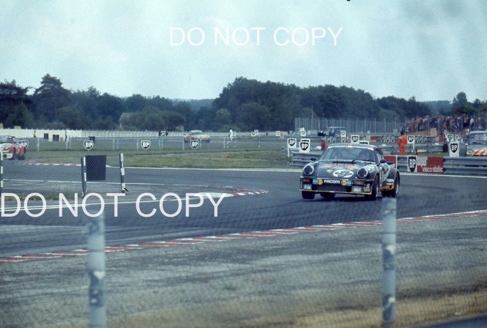 1978 Porsche 911 Carrera RS Le Mans 35mm Photo Slide by Thierry Perrier Belliard 98