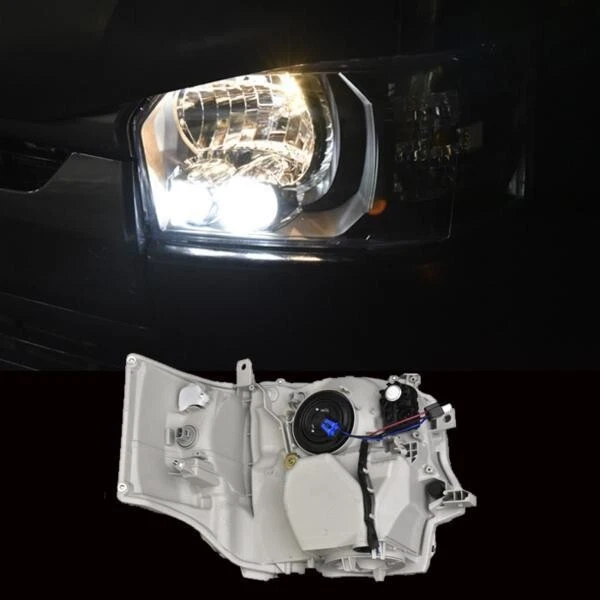 Toyota Hiace 200 Series 4 Head Light Lamp Inner black set for left and right - Image 4 of 4
