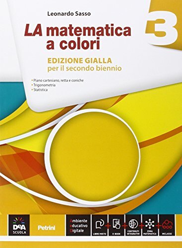 matematica a colori gialla 3 +eb matematica it e ip sasso 8849420315 - Foto 1 di 1