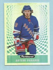2019-20 Parkhurst Hockey Artemi Panarin PK-34 New York Rangers PARKIES
