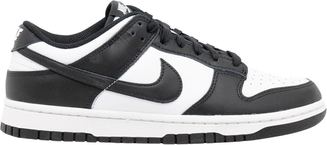 Size 4.5 - Nike Dunk Low Black White W for sale online | eBay