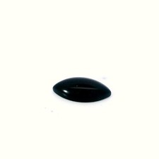 0.87ct Loose Marquise Cabochon Genuine Black Onyx 10 x 5mm