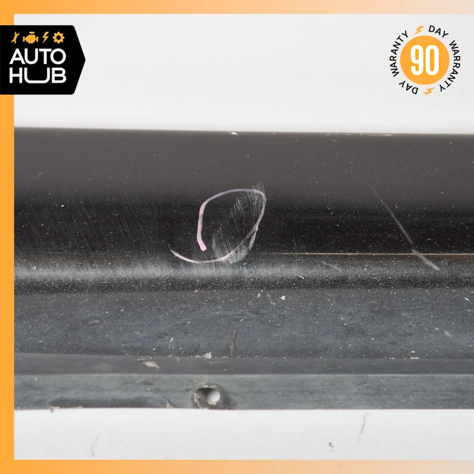 02-07 Maserati Coupe 4200 M138 Rocker Panel Side Skirt Left Driver Black OEM - Image 3 of 4