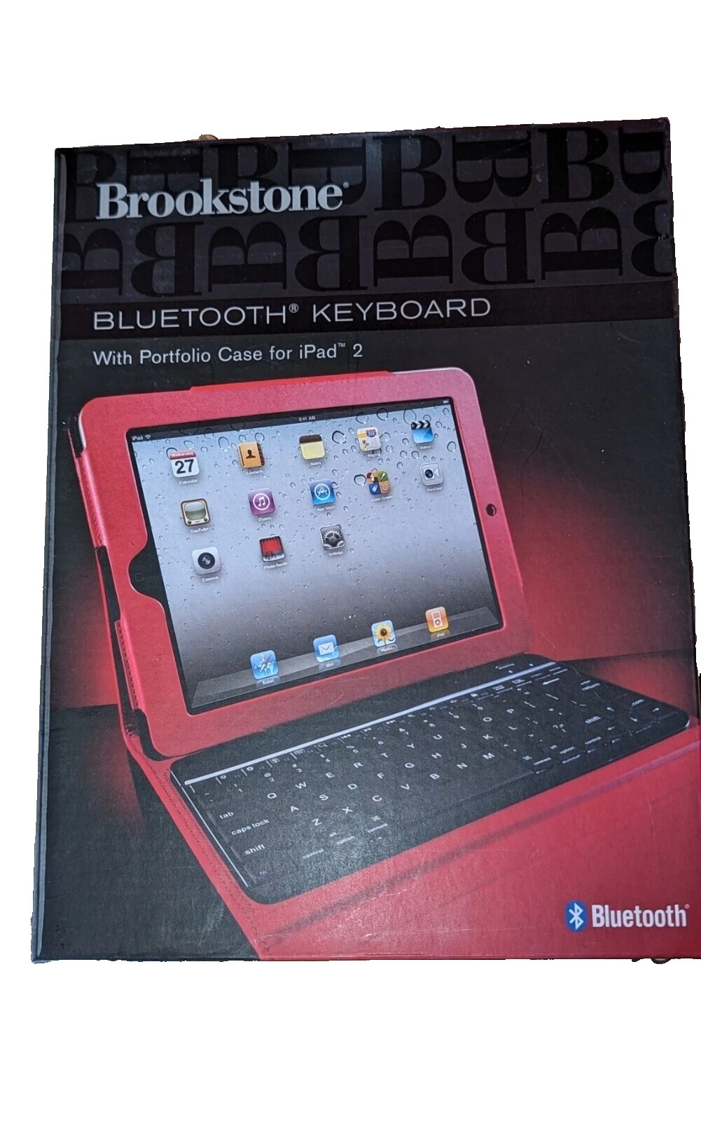 Lector de libros electrónicos y tablet Brookstone Estuches, Fundas y teclado Folios Para Apple iPad 2