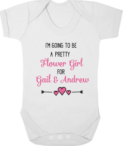 flower girl baby grow