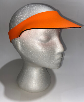 CCT Orange Shooting Neoprene Visor Cap Hat  ISSF Archery 10M Target Shooting