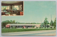 Olanta Motel in Olanta South Carolina c1960s Postcard
