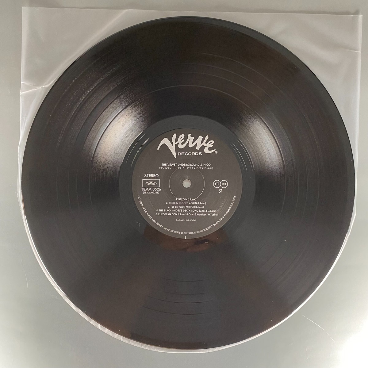The Velvet Underground & Nico, Japan, 18MM 0526, w/Obi, NM